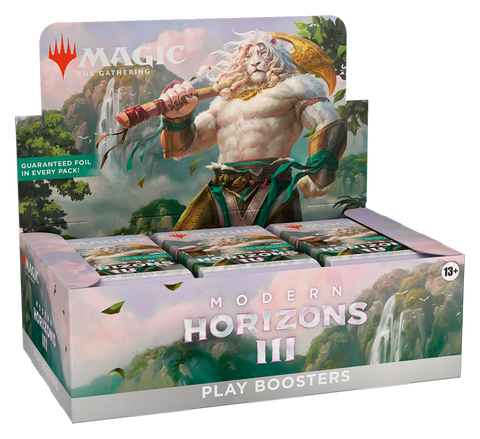 Modern Horizons 3 Play Booster Display