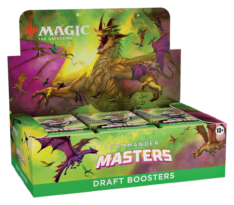 Commander Masters 2023 Draft Booster Display