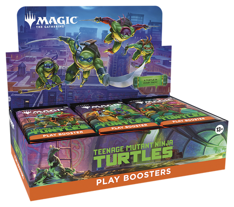 Teenage Mutant Ninja Turtles Play Booster Display - PRE-ORDER