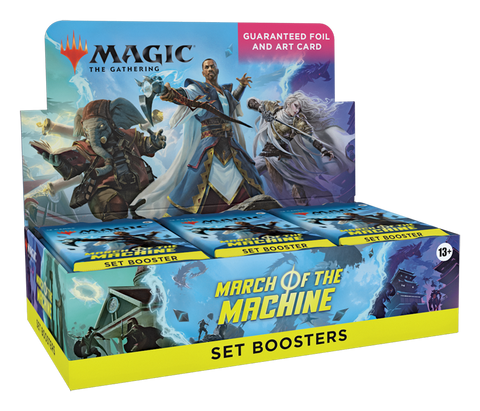 March of the Machine Set Booster Display